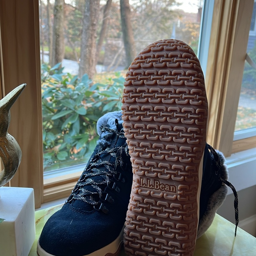 NWT LL Bean Snow Sneakers Women Sz 8.5 new without tags - Picture 3 of 10